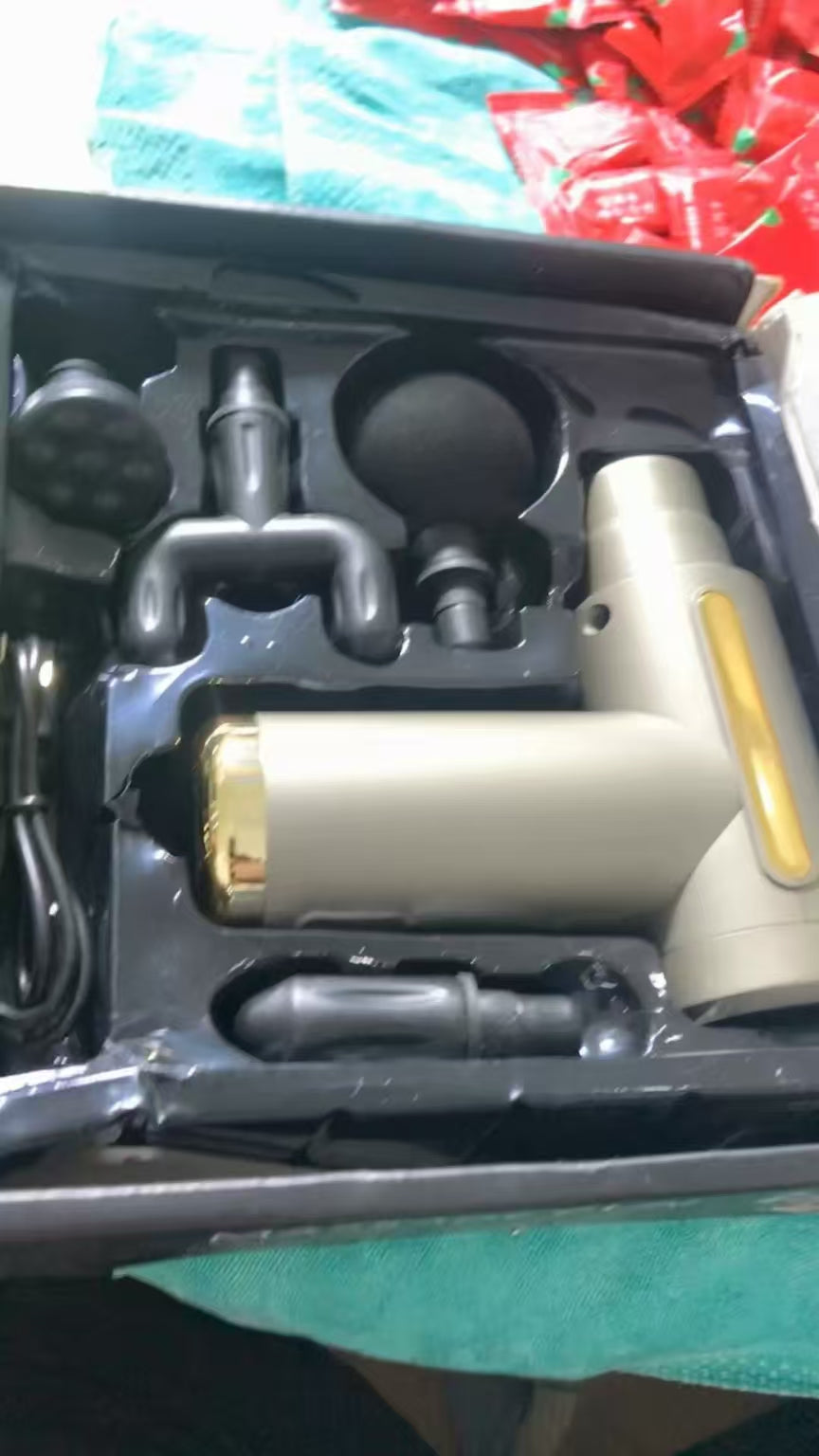 Fascia Gun    Portable Mini Muscle Relaxation Electric Massager Small Women Mini Massage Gun 720 便携式mini肌肉放松电动按摩器小型女士迷你按摩枪720筋膜枪