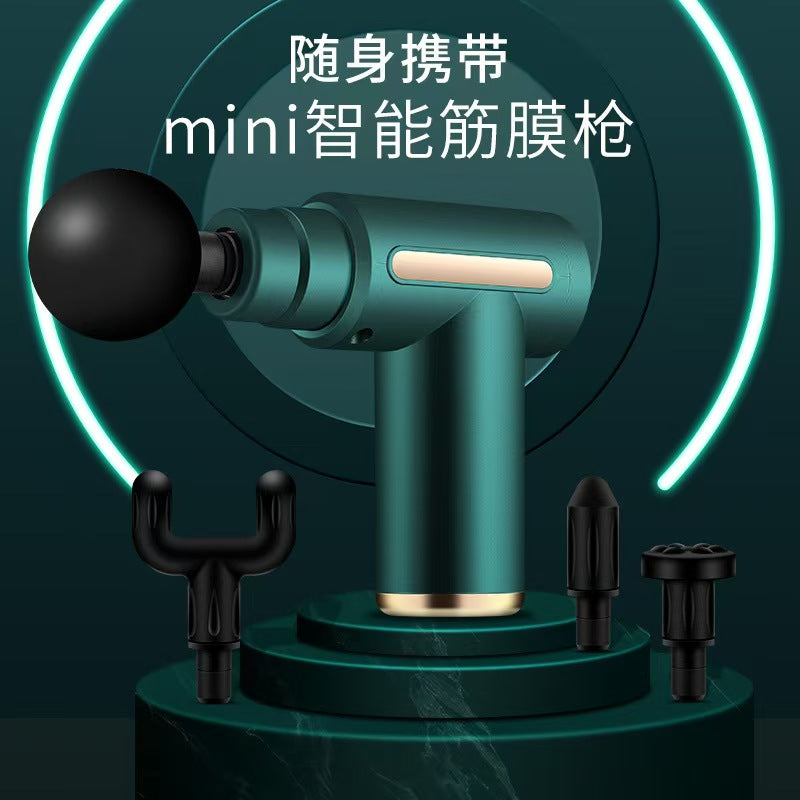 Fascia Gun    Portable Mini Muscle Relaxation Electric Massager Small Women Mini Massage Gun 720 便携式mini肌肉放松电动按摩器小型女士迷你按摩枪720筋膜枪